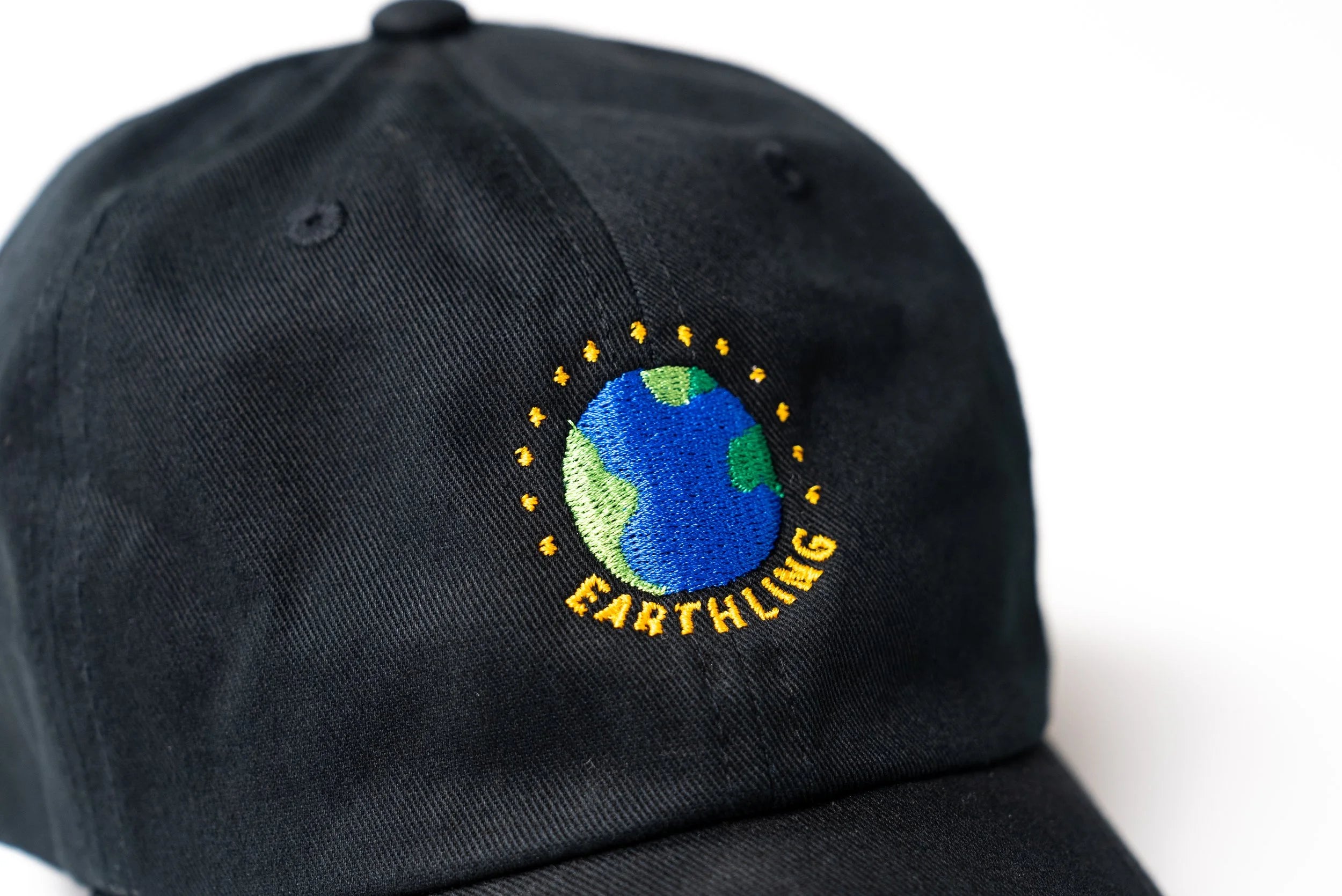 Earth dad hat side view