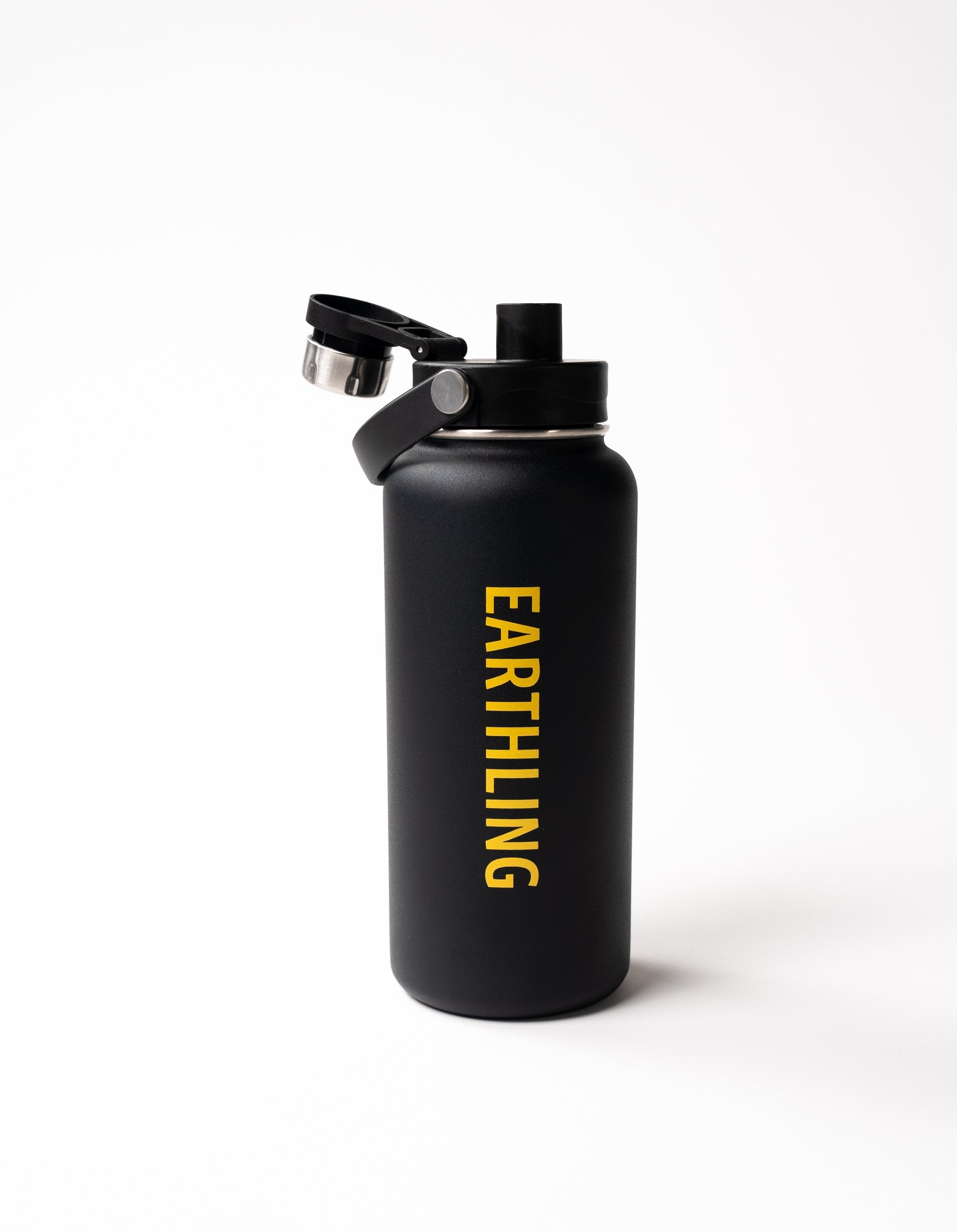 Earthling Outerwear 34 oz insulated water bottle with Earthling print