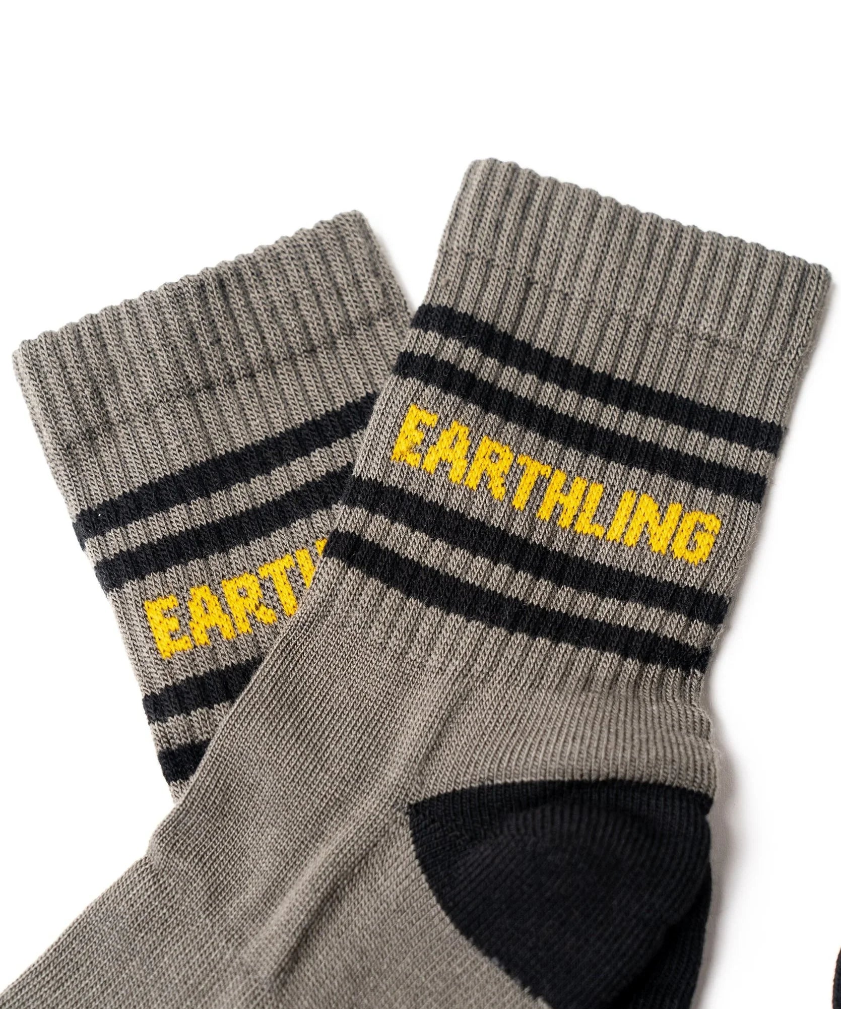 Earthling Outerwear knit socks with Earthling design