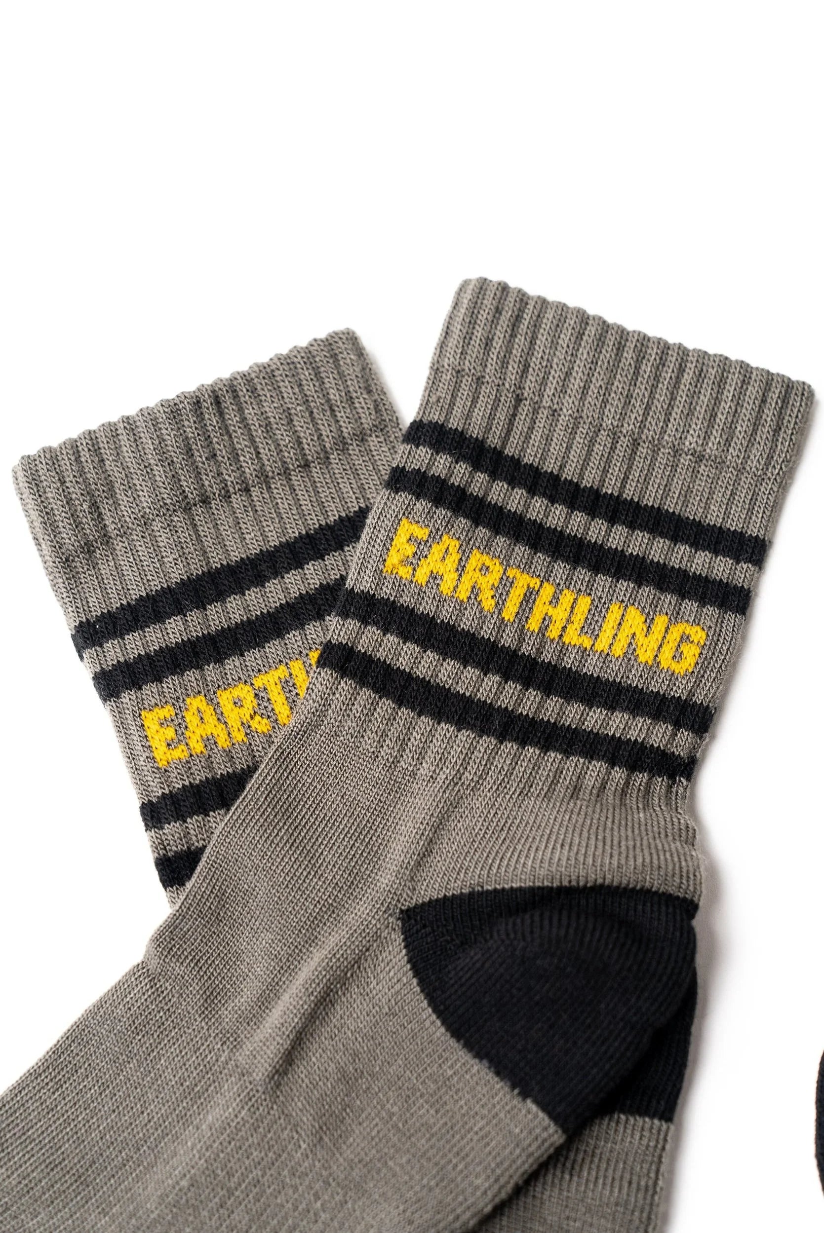 Earthling Outerwear knit socks with Earthling design