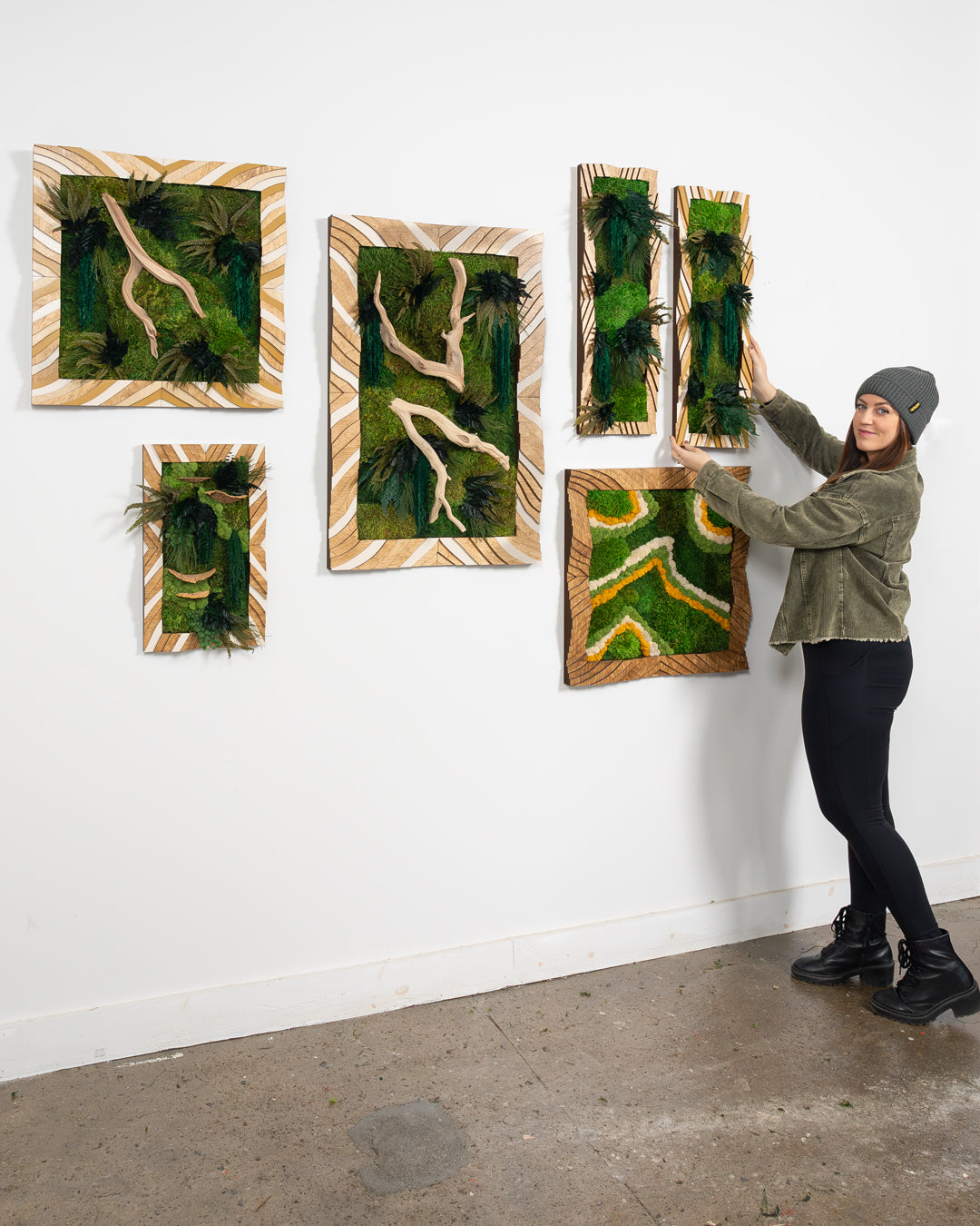 Topography & moss